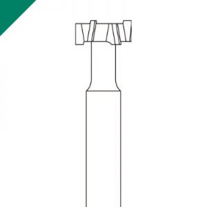 3200 - STAGGERED TEETH "T" slot cutters