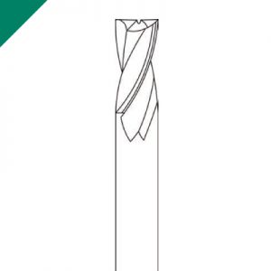 1100 - TWO FLUTE END MILLS